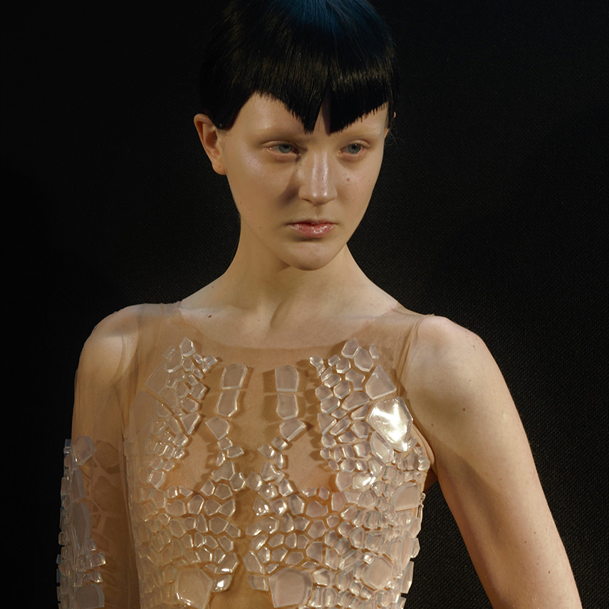 Iris van Herpen Fashion detail.